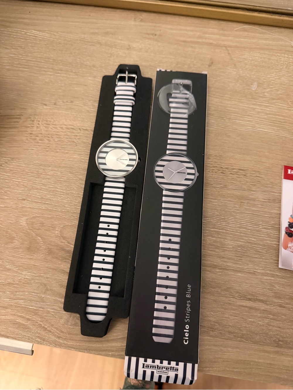 Cielo Lambretta Stripes Blue woman’s Stripe Watch